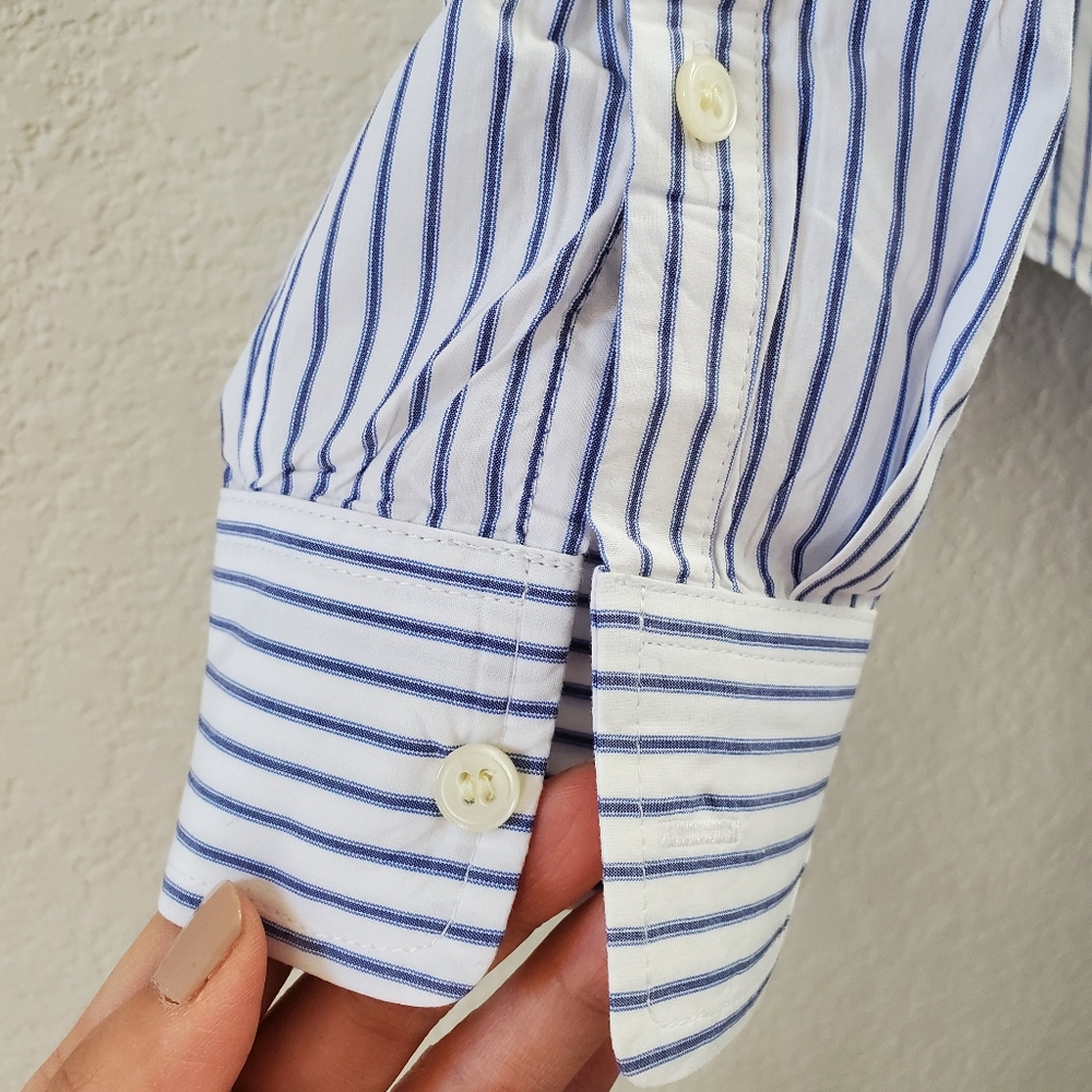 ❌SOLD❌ Madewell front tie shirt NWOT - Picture 4 of 8